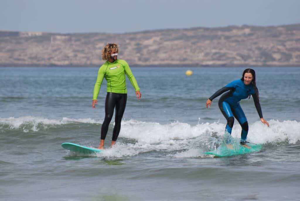 Cours de surf